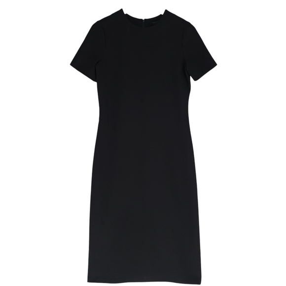 Jenni Kayne Plume Short Sleeve Midi Dress in Black - Picture 4 of 9
